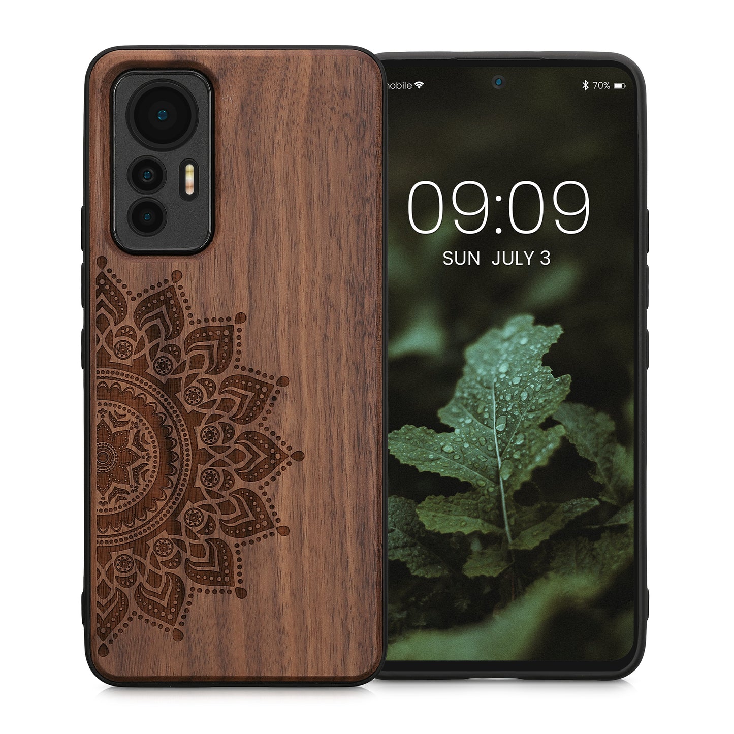 kwmobile Case Compatible with Xiaomi 12 Lite 5G Phone Cover TPU Phone Case Rising Sun