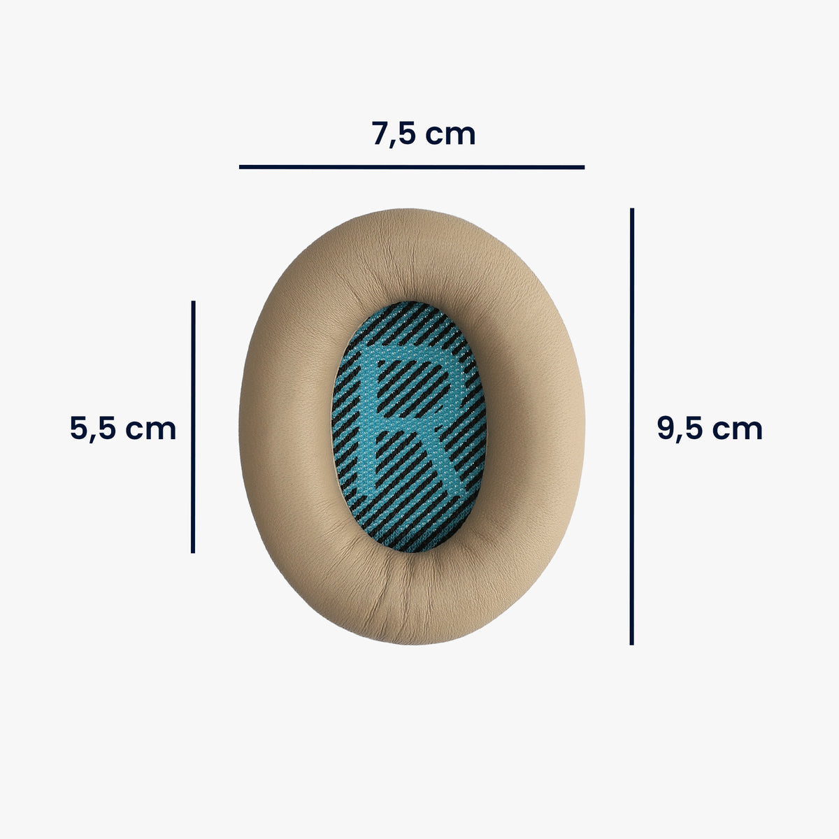 kwmobile Ohr Polster kompatibel mit Bose Soundlink Around-Ear Wireless II - Kopfhörer Ohrpolster - Polster für Over Ear