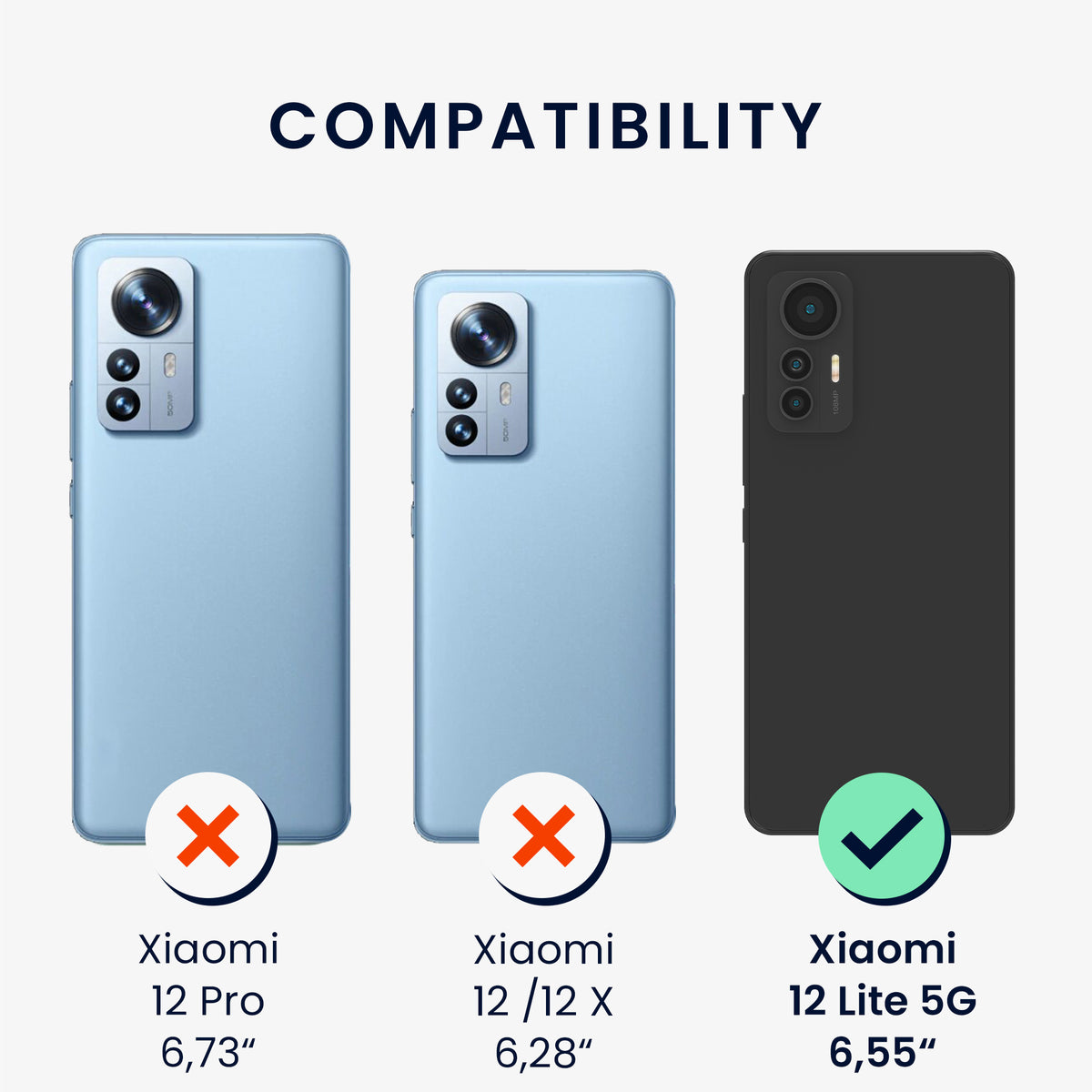Xiaomi 12 Lite 5G Silicone Phone Case