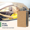 Vehicle Registration Holder with Card Slots in Cork