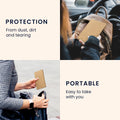 Vehicle Registration Holder with Card Slots in Cork