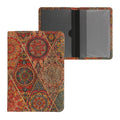 Car Registration Holder with Card Slots in Patterned Cork
