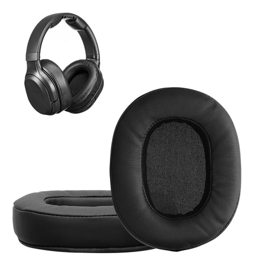 kwmobile 2x Ohr Polster für Sony WH-L600 Ohrpolster - Ersatz Ohrpolster - Kopfhörer Ersatzteile - Kopfhörer Ersatzpolster für Over Ear Headphones Schwarz  