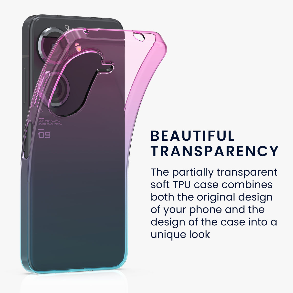 ASUS Zenfone 10 / Zenfone 9 Case Pink Blue Gradient
