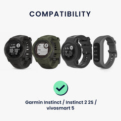 kwmobile Smartwatch Ladekabel für Garmin Instinct 2 Solar / Instinct 2 / 2X / 2S / Crossover / Tide USB Ladekabel