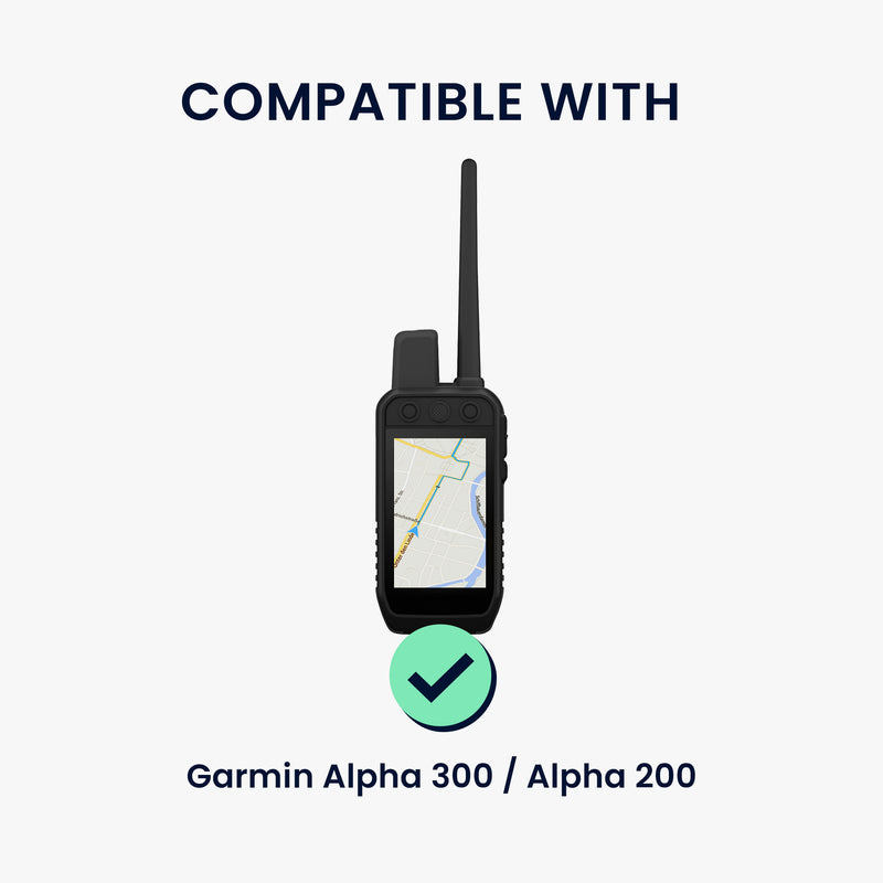 kwmobile Case Compatible with Garmin Alpha 300 / Alpha 200 - Protective Cover for GPS Handheld Device