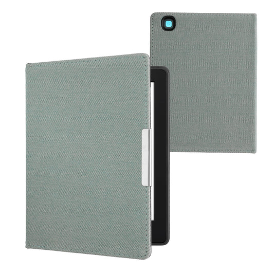 kwmobile Klapphülle kompatibel mit Kobo Aura H2O Edition 2 - Schutzhülle e-Reader - Hülle eReader - Hellblau Hellblau  