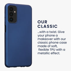 Samsung Galaxy M13 Metallic Phone Case
