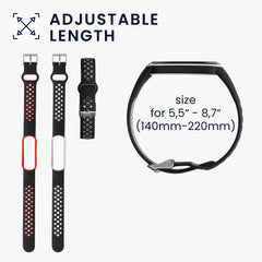 kwmobile Uhrenarmband für Xiaomi Mi Smart Band 6 / Mi Band 6 / Band 5 Armband - Fitnesstracker Band Set - Ersatzarmband