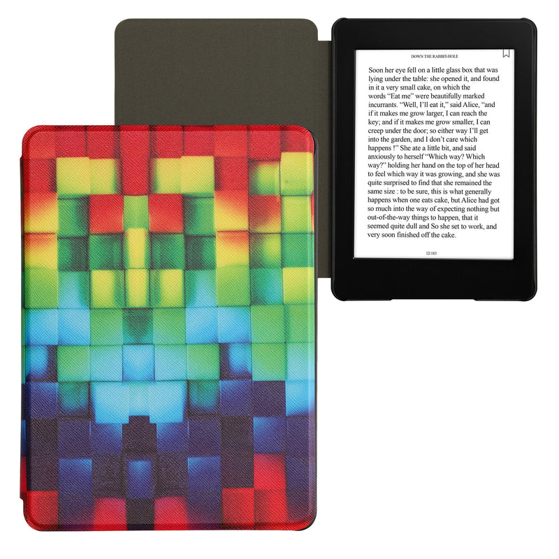 kwmobile Folding Case compatible with Amazon Kindle Paperwhite 11th Generation 2021 Case Flip Case with Magnetic Closure