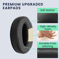 kwmobile Ear Pads for Sennheiser HD400S / HD450SE / HD458BT Earpads Replacement Ear Pads Headphone Spare Parts Headphone Replacement Pads for Over Ear Headphones