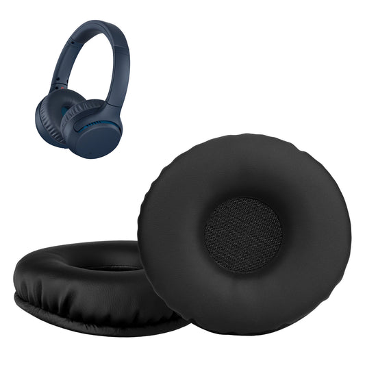 kwmobile 2x Ohr Polster für Sennheiser HD400S / HD450SE / HD458BT Ohrpolster - Ersatz Ohrpolster - Kopfhörer Ersatzteile - Kopfhörer Ersatzpolster für Over Ear Headphones Schwarz  
