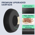 kwmobile Ear Pads for Jabra Evolve 2 75 Ear Cushions Replacement Headphone Spare Parts Over Ear Headphones