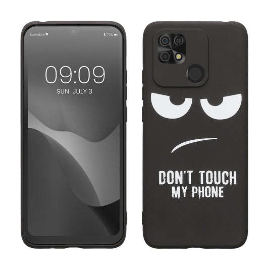 Xiaomi Redmi 10C Silicone Phone Case Grumpy Smiley
