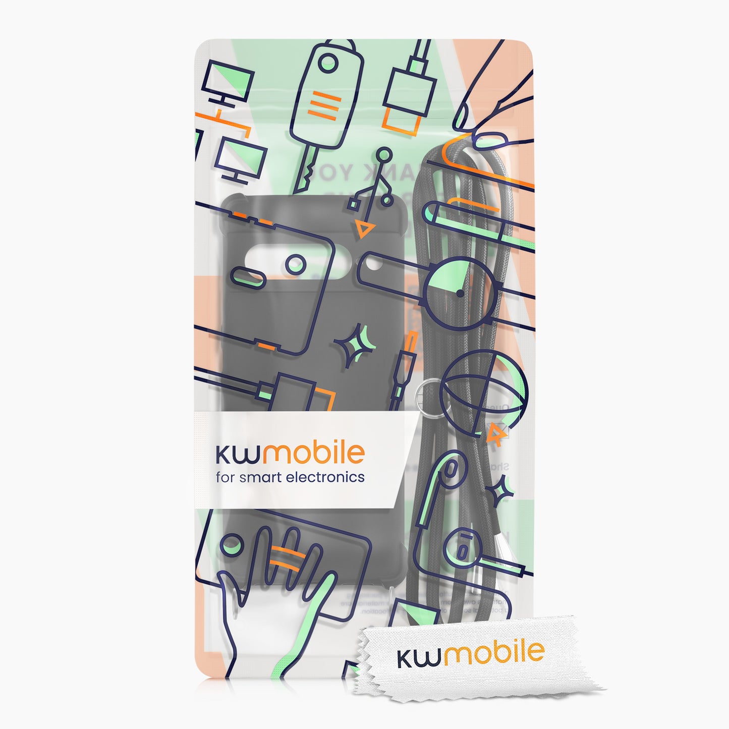 Google Pixel 7 Pro Silicone Necklace Phone Case