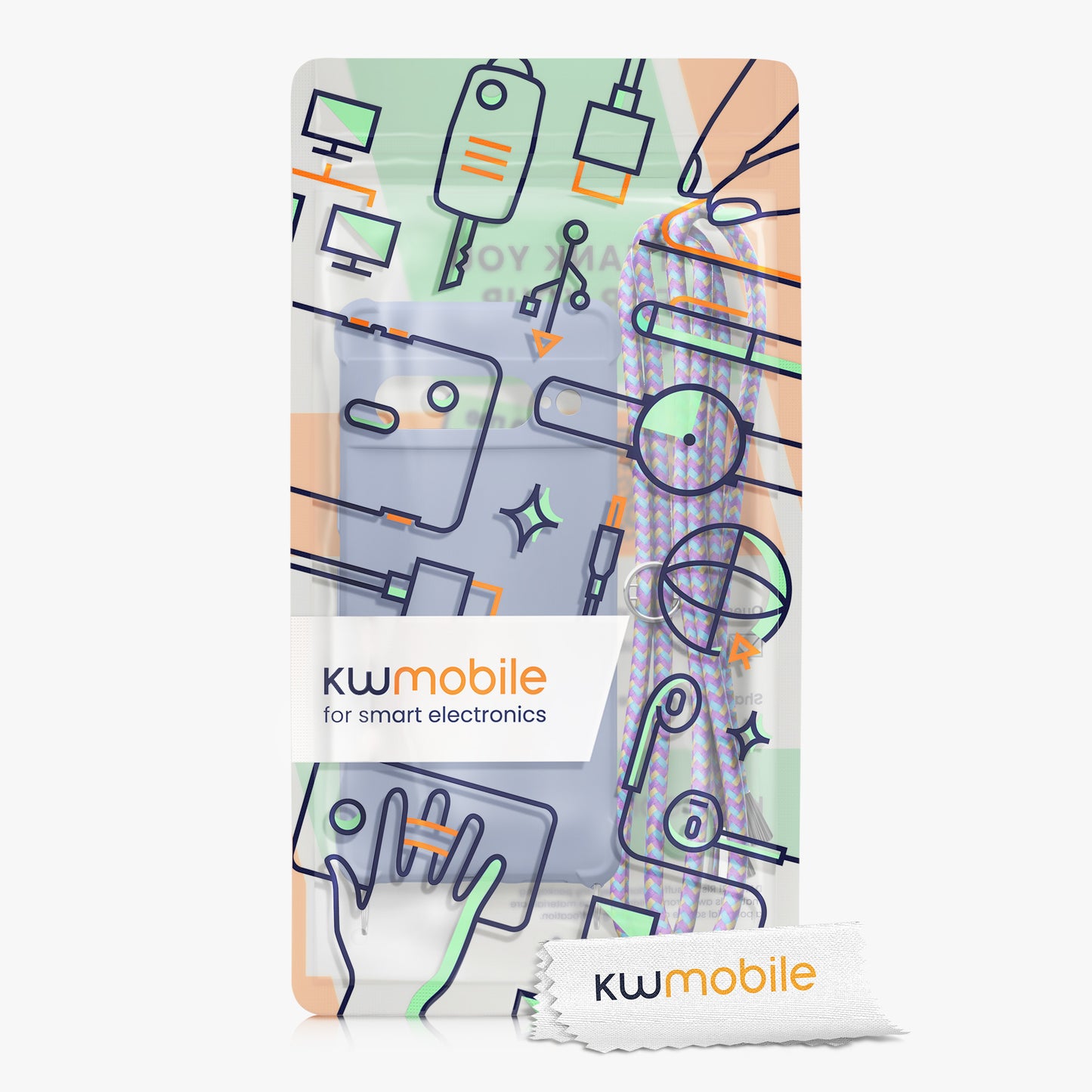 Google Pixel 7 Pro Silicone Necklace Phone Case