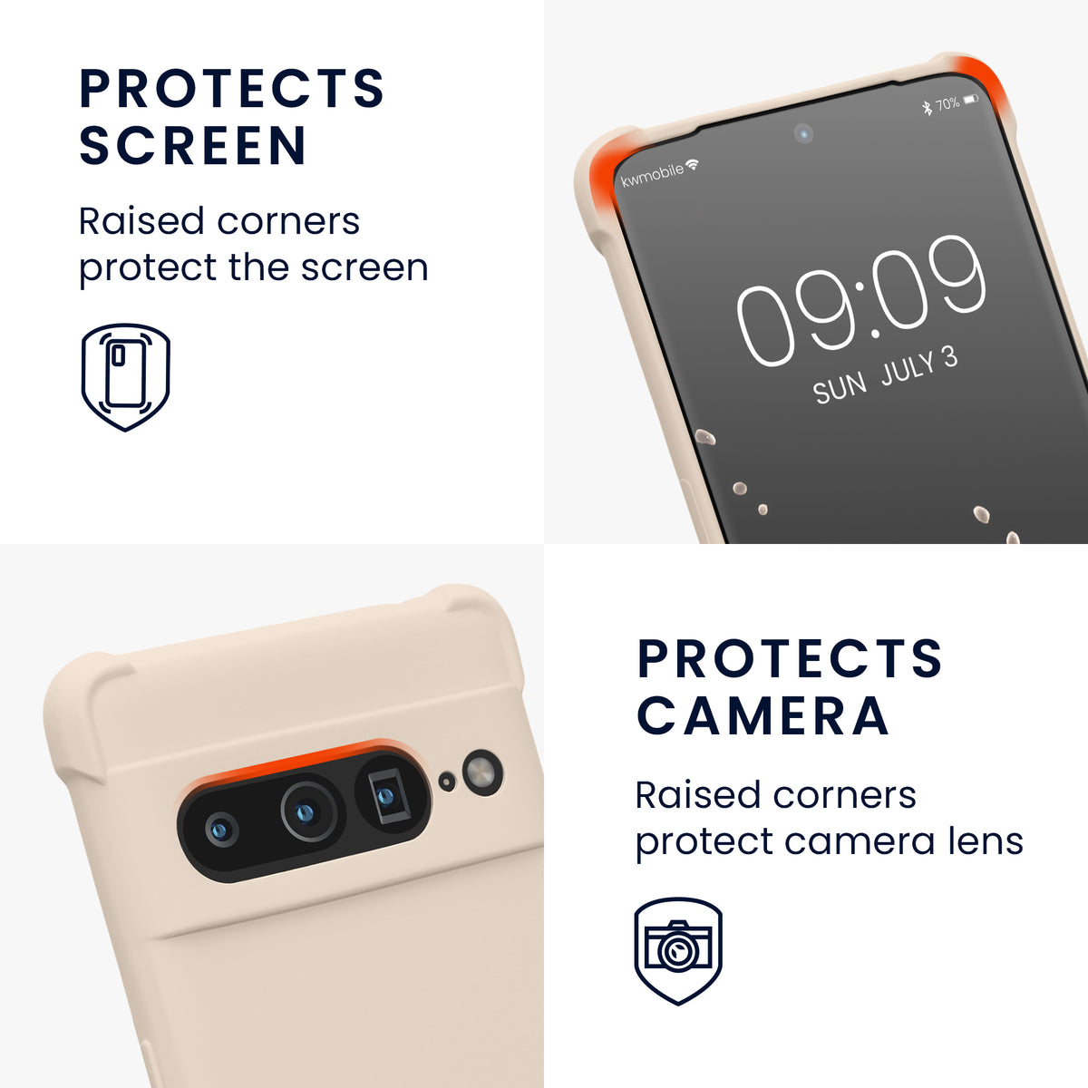 Google Pixel 7 Pro Silicone Necklace Phone Case