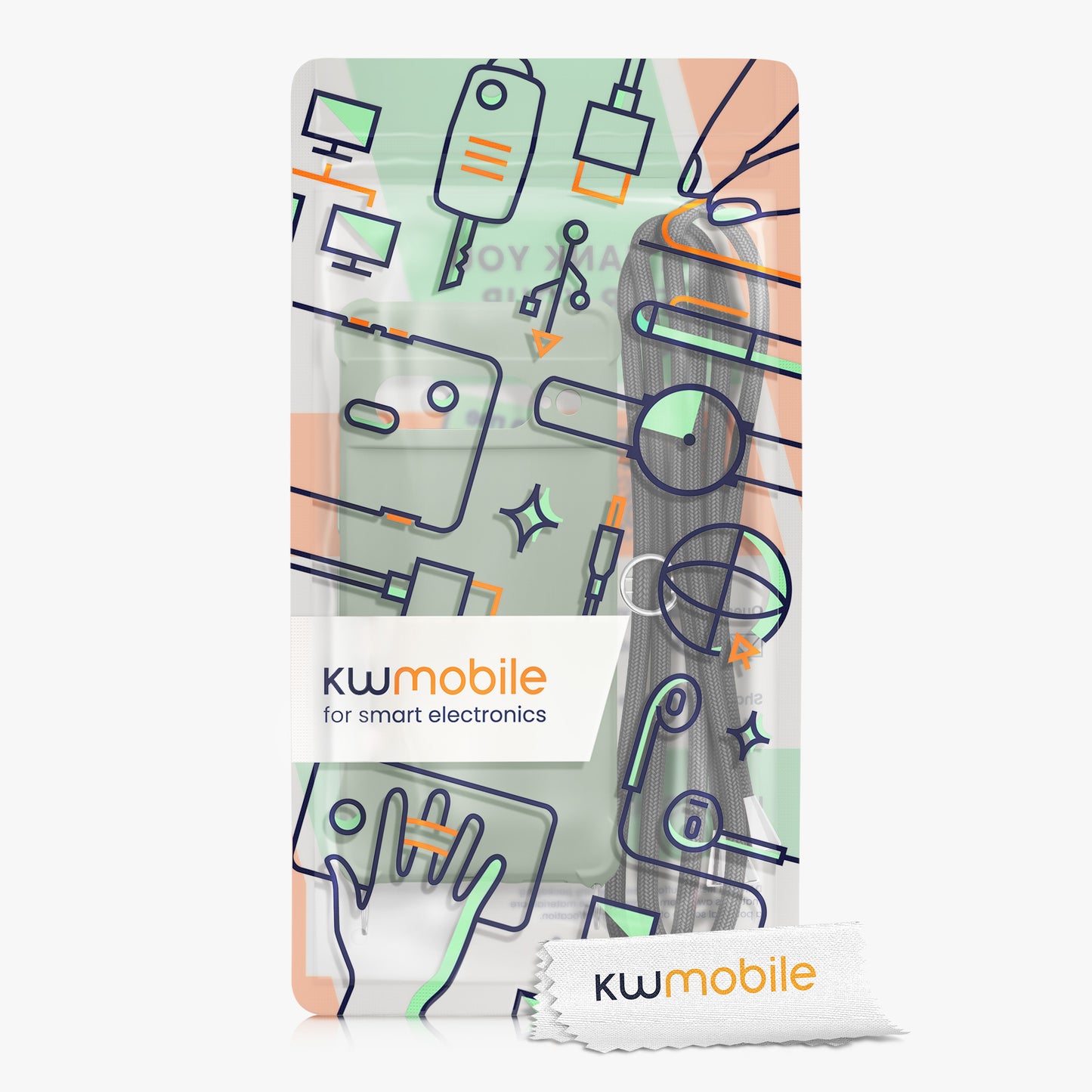Google Pixel 7 Pro Silicone Necklace Phone Case