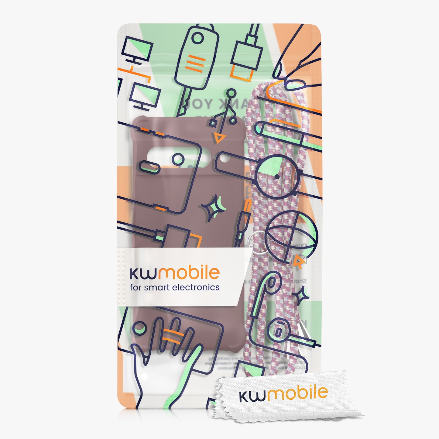Google Pixel 7 Pro Silicone Necklace Phone Case
