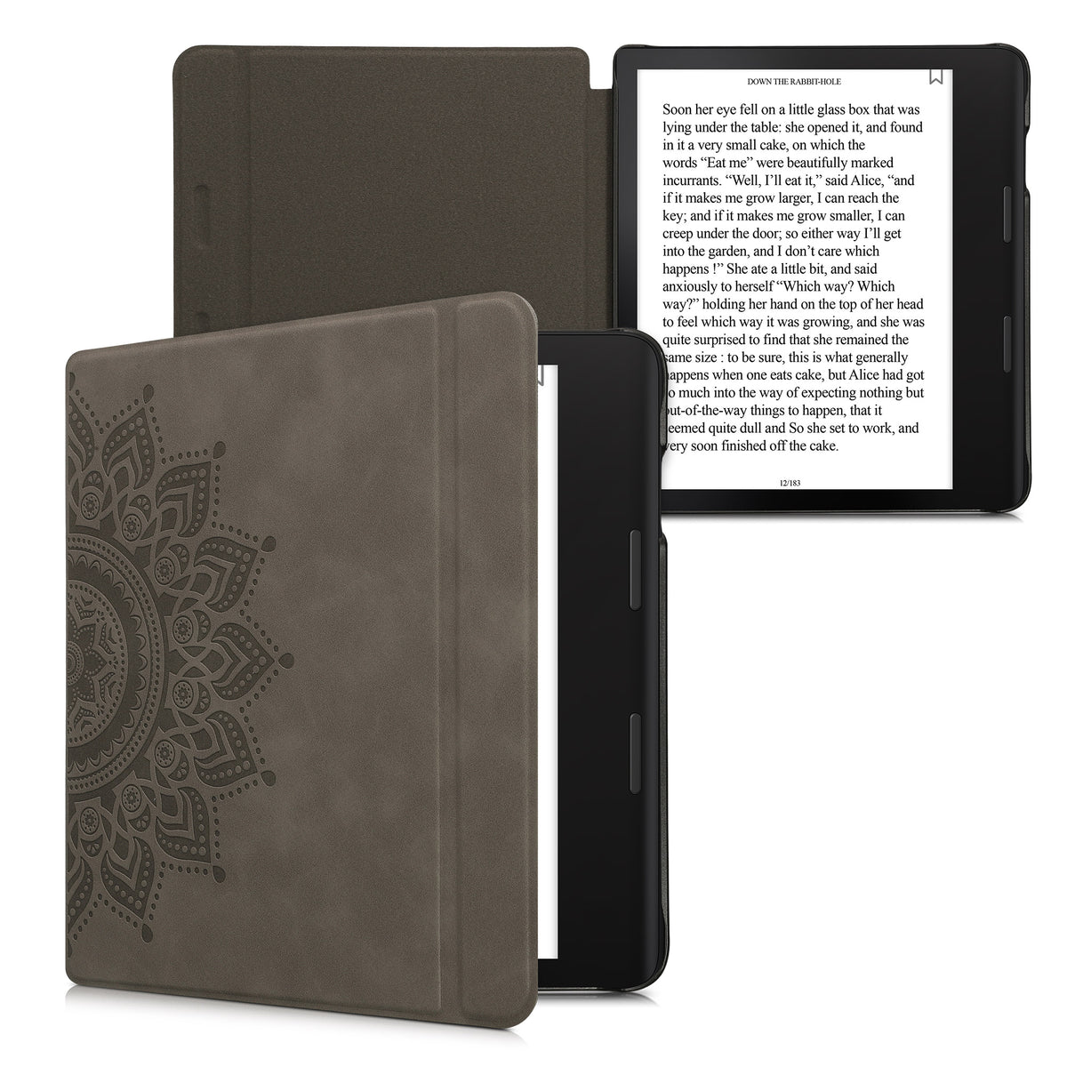 Tolino Epos 3 Faux Leather eReader Case with Auto Sleep Rising Sun