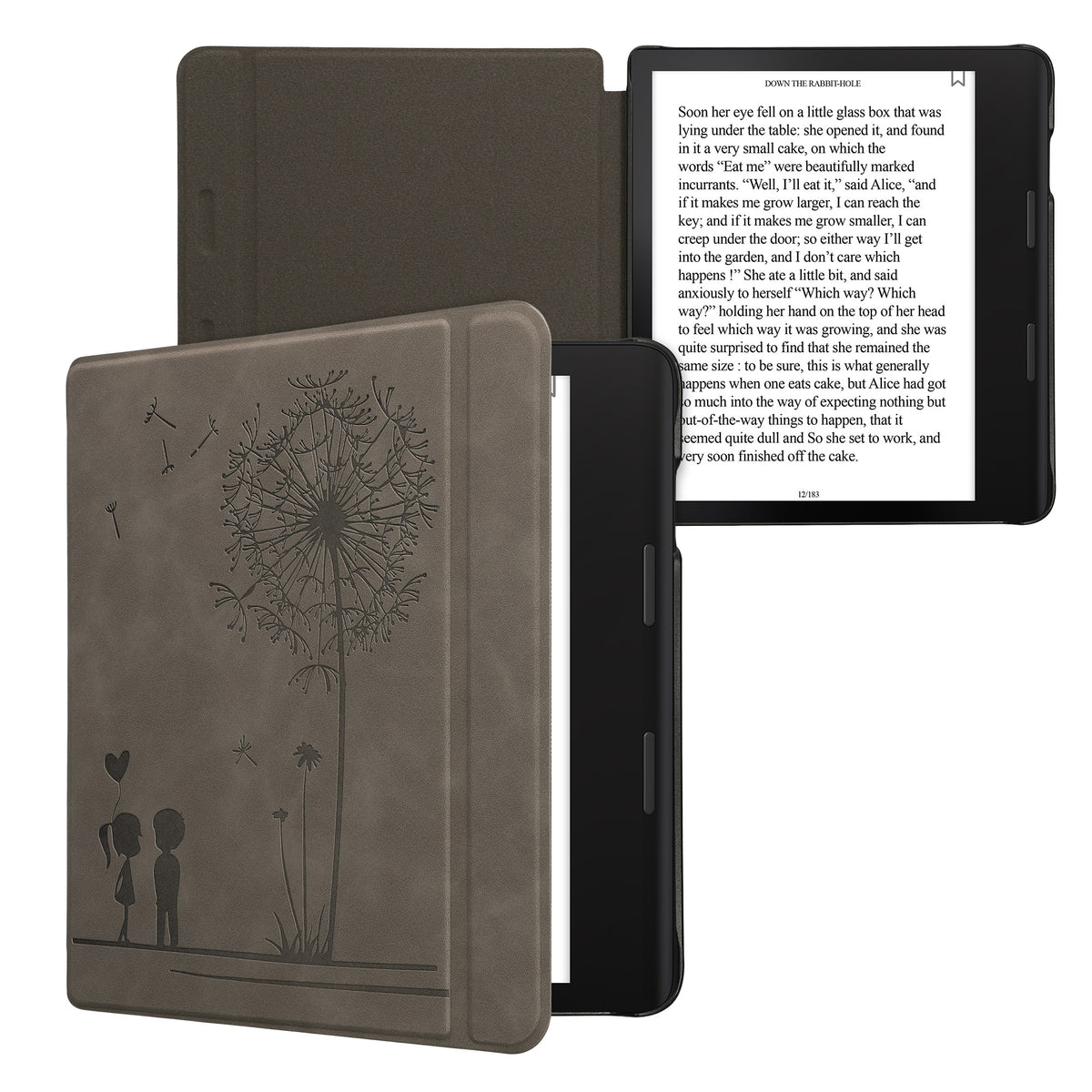 Tolino Epos 3 Faux Leather eReader Case with Auto Sleep Rising Sun