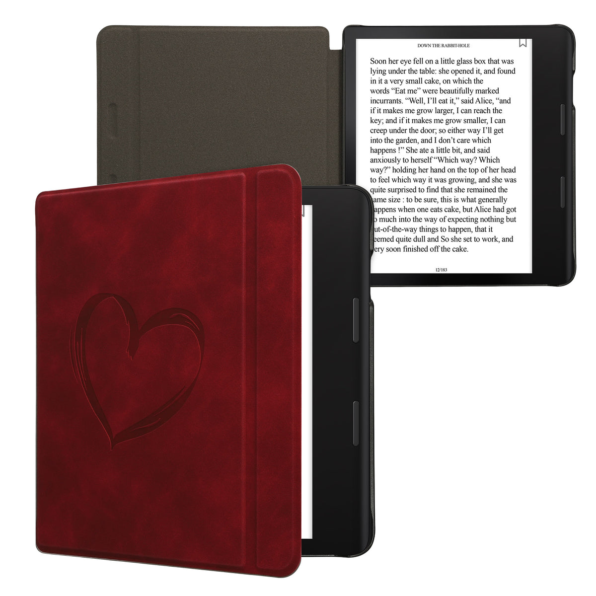 Tolino Epos 3 Faux Leather eReader Case with Auto Sleep Rising Sun