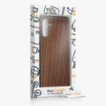 Wooden case with TPU bumper for Samsung Galaxy A04s Walnut wood