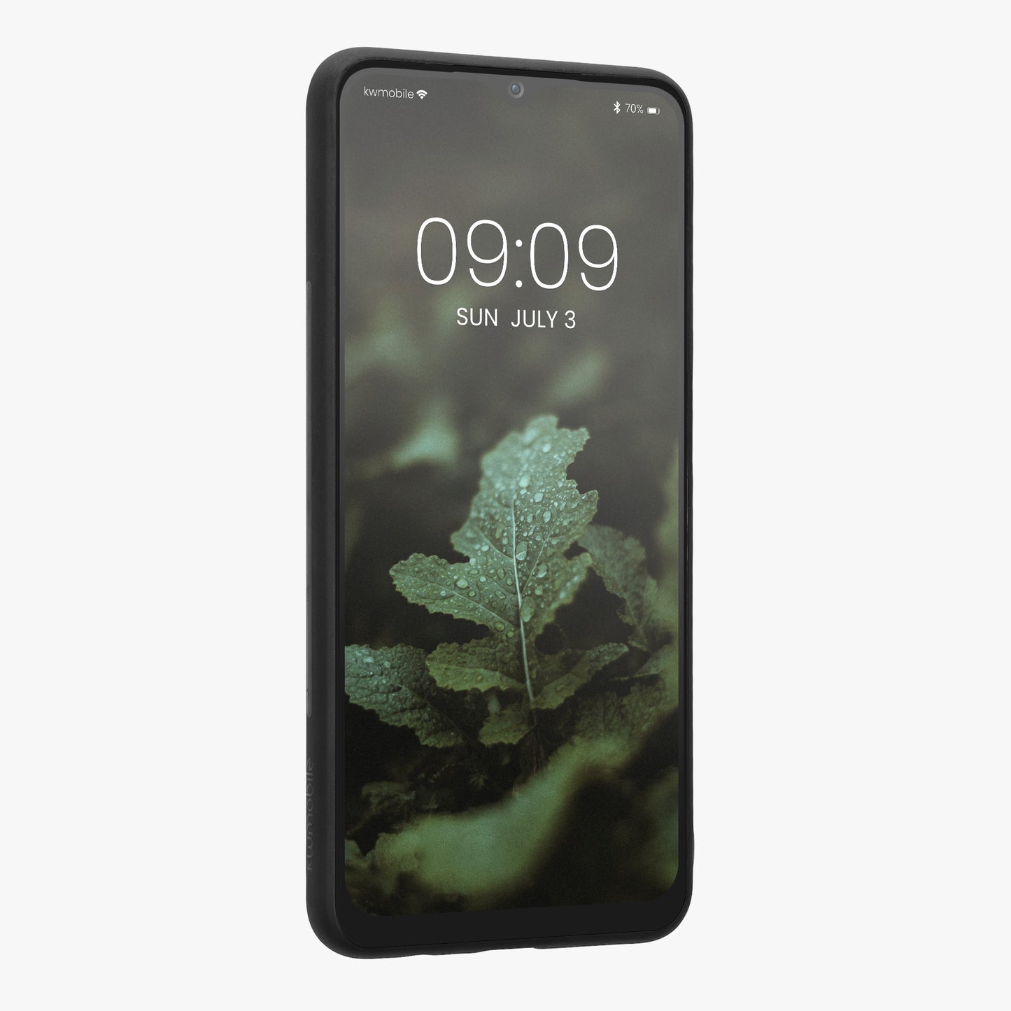 Wooden case with TPU bumper for Samsung Galaxy A04s Walnut wood