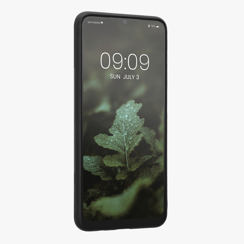 Wooden case with TPU bumper for Samsung Galaxy A04s Walnut wood