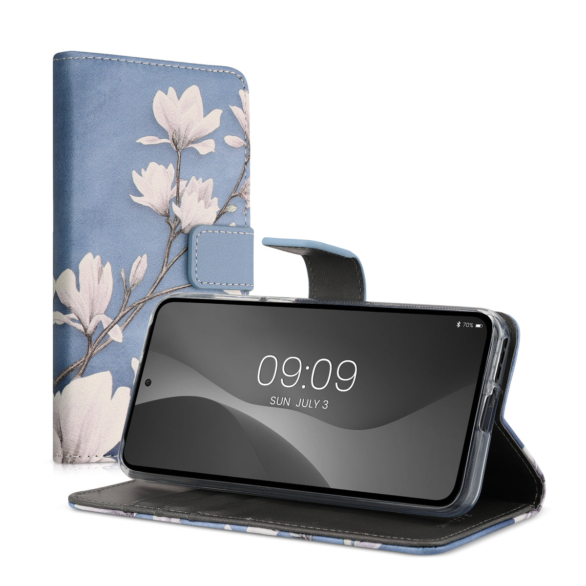 Faux Leather Case compatible with Motorola Edge 30 Neo