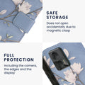 Faux Leather Case compatible with Motorola Edge 30 Neo