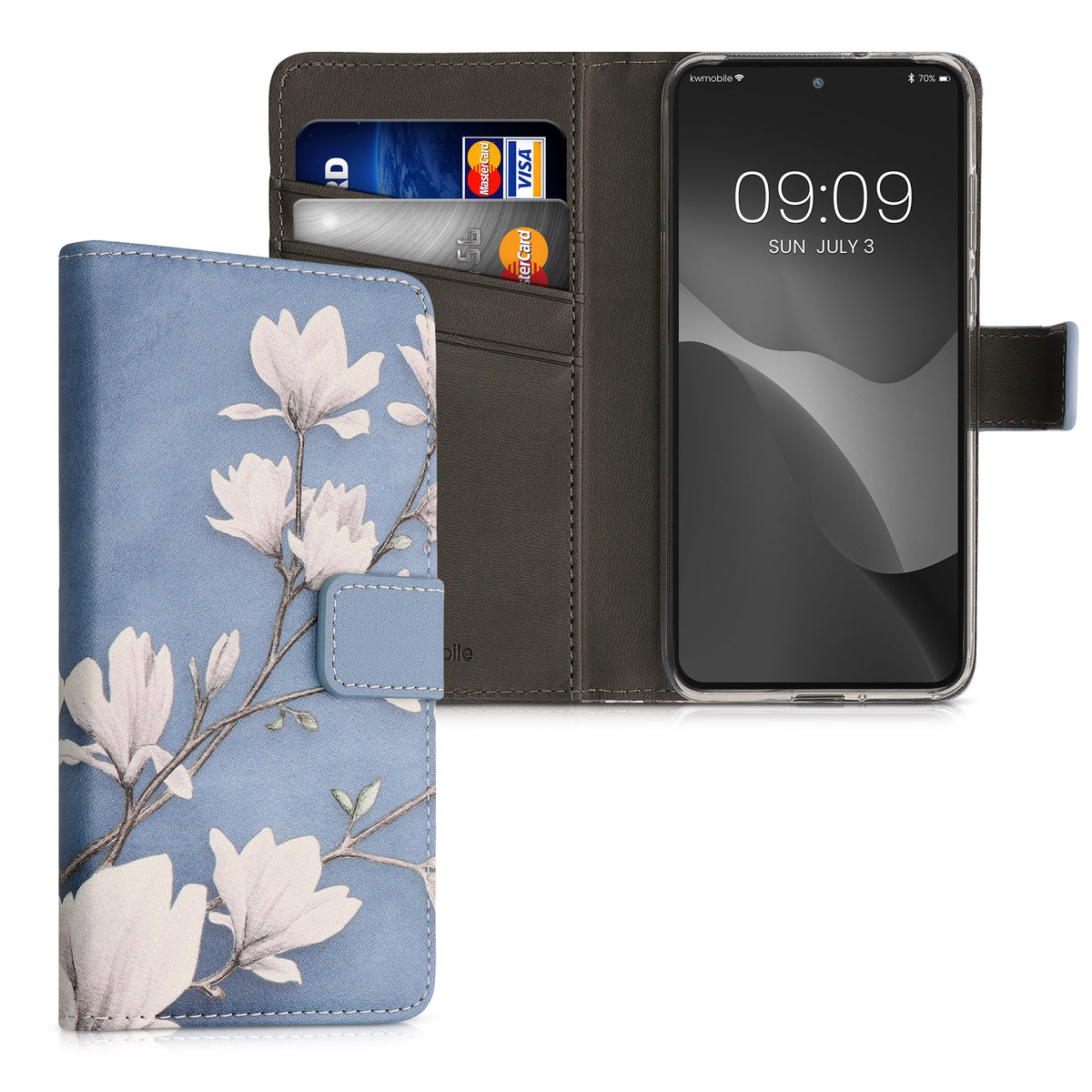 Faux Leather Case compatible with Motorola Edge 30 Neo