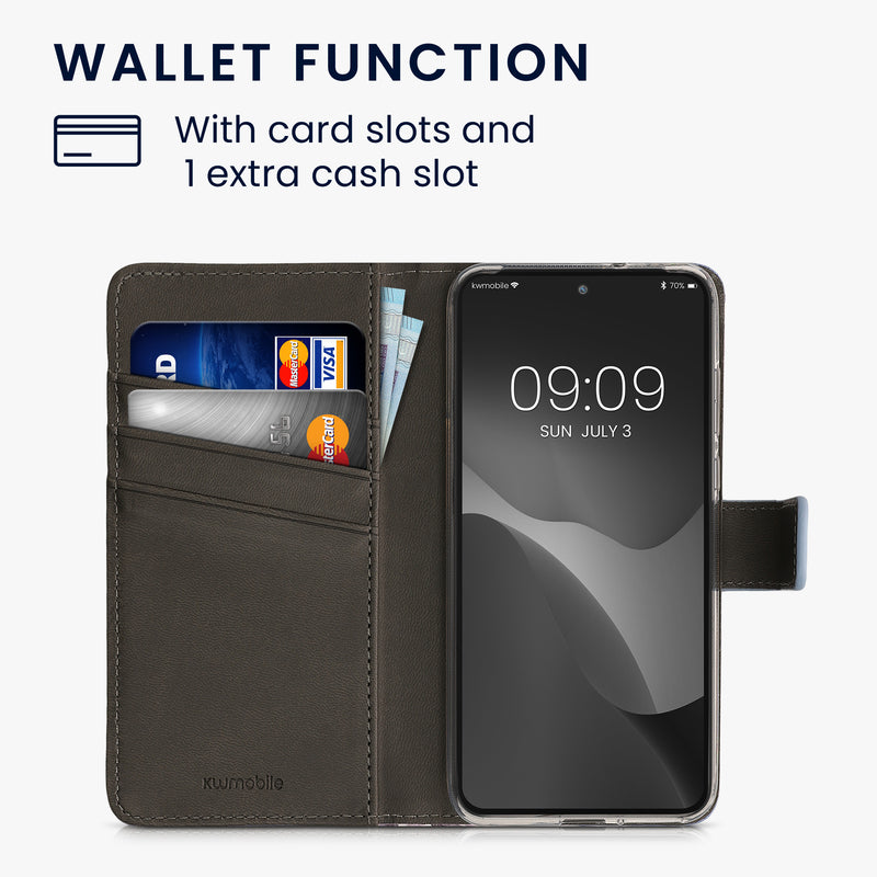 Faux Leather Case compatible with Motorola Edge 30 Neo