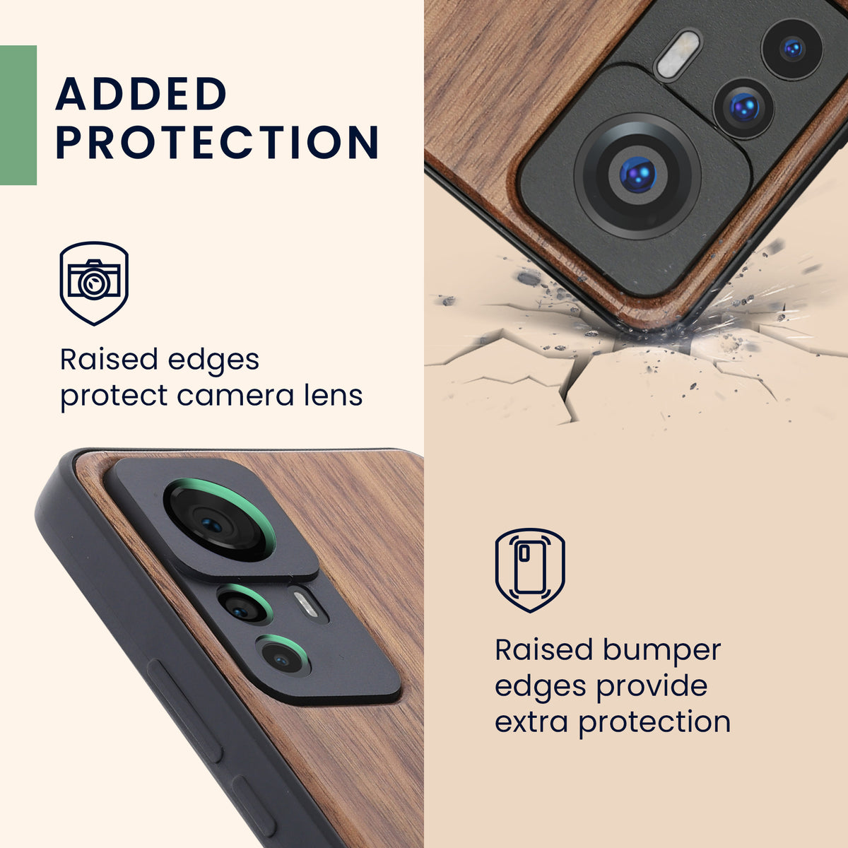 Xiaomi 12T / 12T Pro Shockproof Hard Case with TPU Bumper