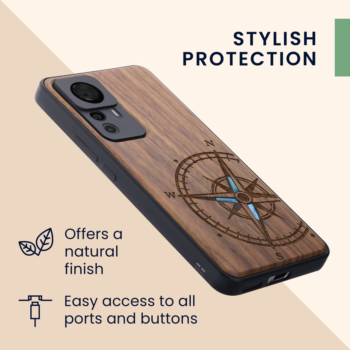Xiaomi 12T / 12T Pro Shockproof Hard Case with TPU Bumper