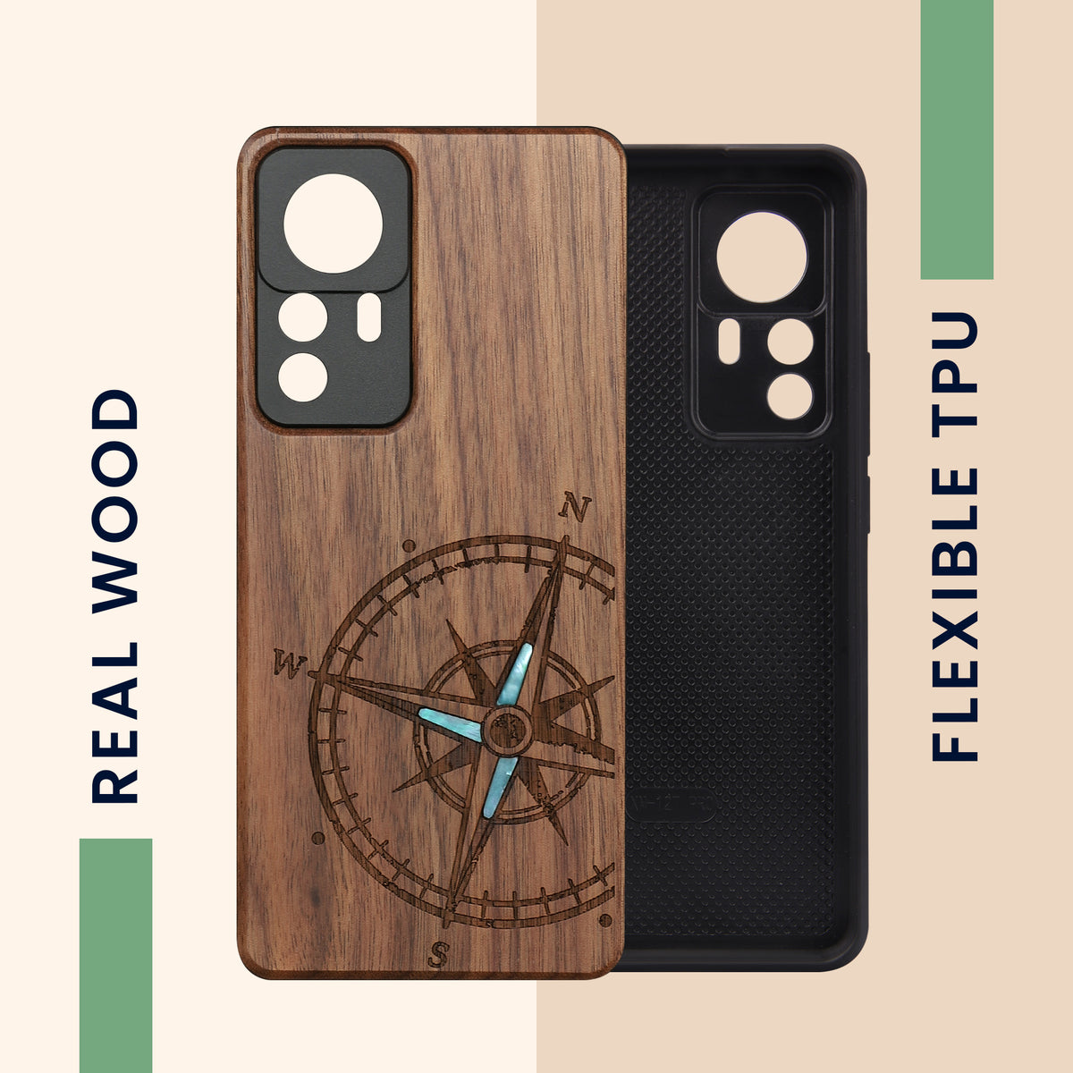 Xiaomi 12T / 12T Pro Shockproof Hard Case with TPU Bumper