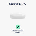 Anker Soundcore Life P3 Headphone Case Shockproof with Carabiner Don't Touch My Headphones