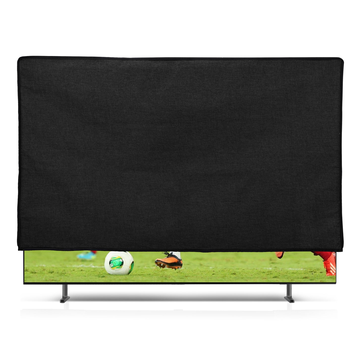 kwmobile 65’’ TV Abdeckung Indoor - Fernseher Hülle Bildschirmschutz Abdeckung - TV Bildschirm Staubschutzhülle