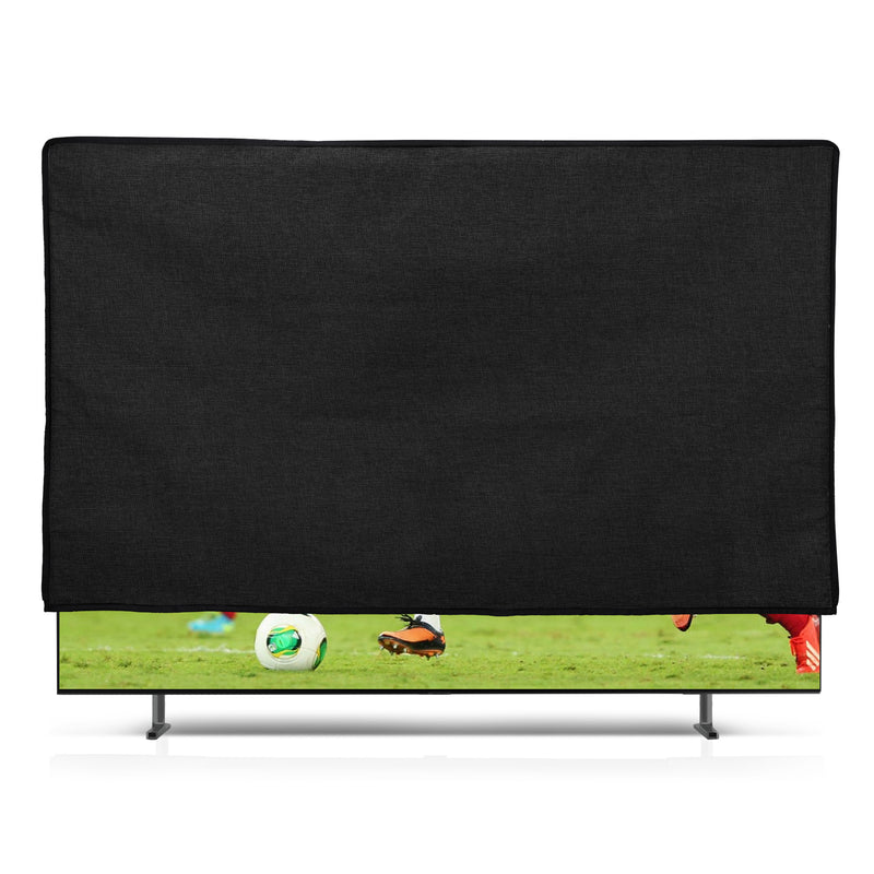 kwmobile 65’’ TV Abdeckung Indoor - Fernseher Hülle Bildschirmschutz Abdeckung - TV Bildschirm Staubschutzhülle
