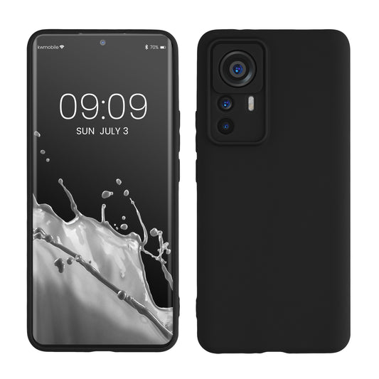 kwmobile Phone Case for Xiaomi 12T Pro Case Soft Mobile Phone Silicone Case Protective Cover