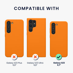 Samsung Galaxy S23 Rubberised Silicone Phone Case