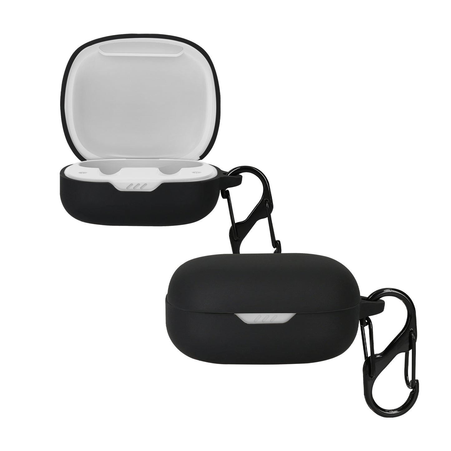kwmobile Schutzhülle für JBL Wave Flex / Wave Flex 2 Hülle - TPU Case für Kopfhörer Ladecase - stoßfestes Cover