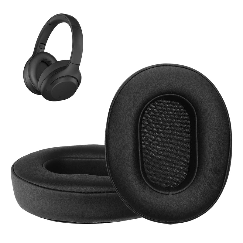 kwmobile 2x Ohr Polster für Sony WH-XB900N Ohrpolster - Ersatz Ohrpolster - Kopfhörer Ersatzteile - Kopfhörer Ersatzpolster für Over Ear Headphones Schwarz  