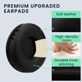 kwmobile Ear Pads for Sony WH-XB700 Headphones Replacement Parts Over Ear Headphones