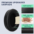 kwmobile Ear Pads for Kingston Hyper X Cloud Alpha / Cloud Alpha S / Cloud Flight / Cloud Flight S Ear Cushions Replacement Headphone Spare Parts Headphone Replacement Pads Over Ear Headphones
