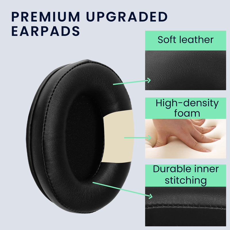 kwmobile Ear Pads for Kingston Hyper X Cloud Alpha / Cloud Alpha S / Cloud Flight / Cloud Flight S Ear Cushions Replacement Headphone Spare Parts Headphone Replacement Pads Over Ear Headphones