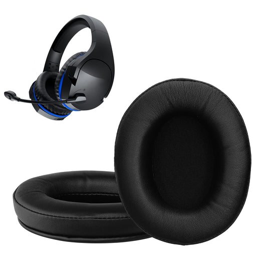 kwmobile 2x Ohr Polster für Kingston HyperX Cloud Stinger / Cloud Stinger S / Cloud Stinger Core / Cloud Mix Ohrpolster - Ersatz Ohrpolster - Kopfhörer Ersatzteile - Kopfhörer Ersatzpolster für Over Ear Headphones Schwarz  