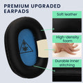 kwmobile Ear Pads for Turtle Beach Recon 70 / Recon 50 / Recon 60P / Stealth 500 / 600 / 700 Ear Cushions Replacement Headphone Spare Parts Over Ear Headphones