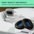 kwmobile Ear Pads for Turtle Beach Recon 70 / Recon 50 / Recon 60P / Stealth 500 / 600 / 700 Ear Cushions Replacement Headphone Spare Parts Over Ear Headphones