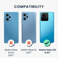 Wooden Hard Case with TPU Bumper for Xiaomi Redmi Note 12S Compass Vintage
